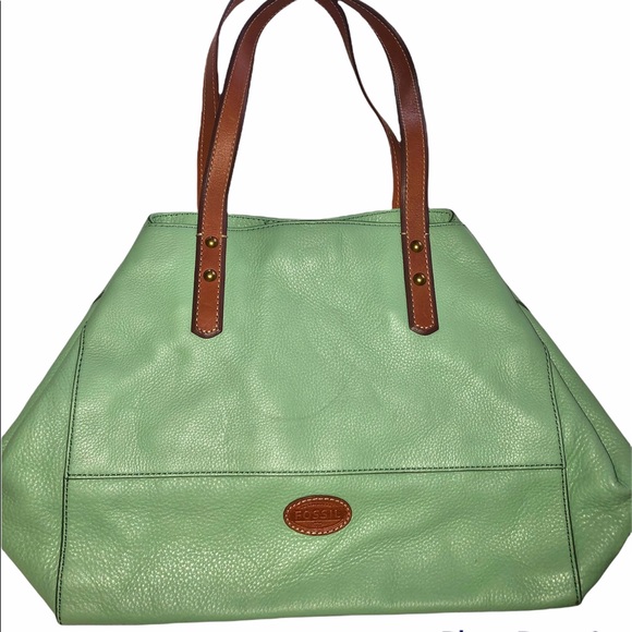 Fossil 🔑 Zoey Leather Classic Tote Bag - Picture 4 of 15